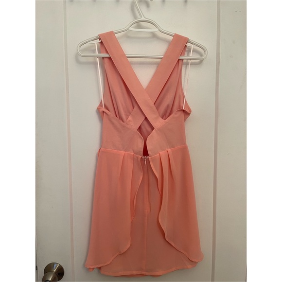 TOBI Salmon Mini dress, XS - Picture 2 of 3